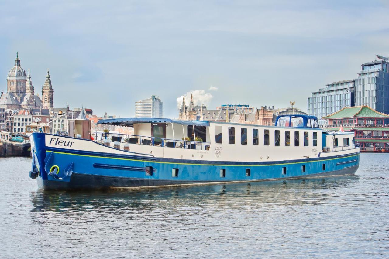 Hotelboat Fleur Amsterdam Exteriér fotografie